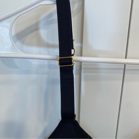 Lively Black Bra 36C Soft Demi Cup Wireless T-Shirt Bra - Picture 3 of 6